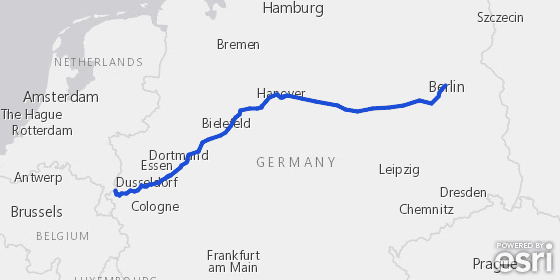 berlin - heinsberg am 02.04.2026, 10 stunden, 632.17 km