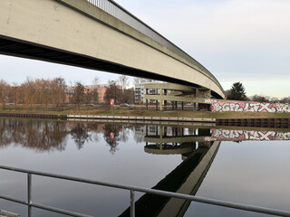 goerdeler steg fussgängerbrücke von der seite