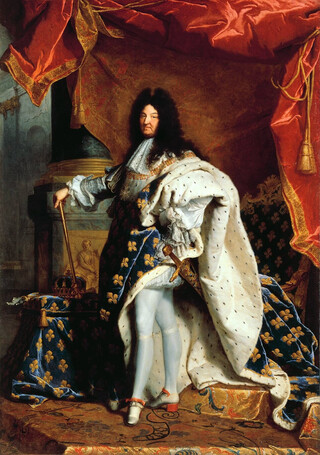portrait von louis XIV, via wikimedia commons, louvre